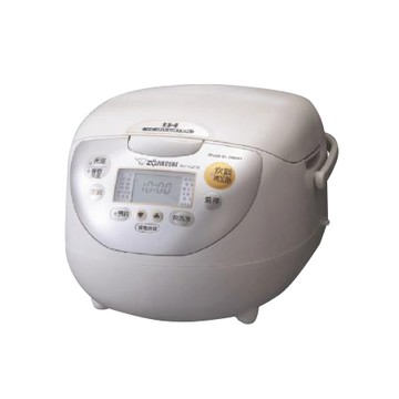 象印ZOJIRUSHI 10人份IH豪熱沸騰微電腦電子鍋/NH-VCF18/淺灰色CA/台