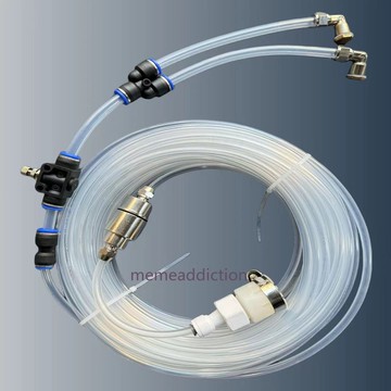 【五金 熱銷】加水霧化角磨機切割機雲石機20米加水霧化噴頭套裝無塵切割優選