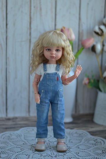 適用於 Paola Reina 娃娃的假髮