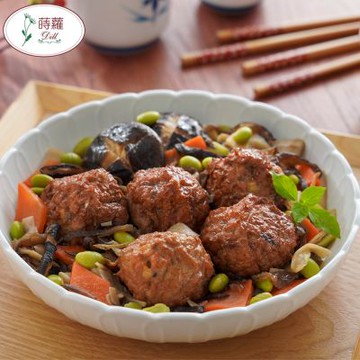 蒔蘿香草 馬年蔬食年菜單品組-紅燒獅子頭(500g/入) (年菜預購)