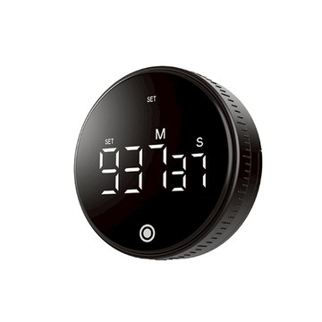 【ibits】TS-34 第四代觸控計時器 強磁吸附 旋轉調節 Type-C快充