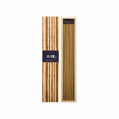 日本香堂/ニッポンコウドウ かゆらぎ 白檀 スティック40本入 香立付 葬儀用品【三越伊勢丹/公式】