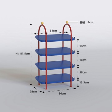 鞋櫃 鞋架 換鞋凳 免運速發 開立發票  創意多層架子鞋架家用入戶門口小型簡易宿舍收納置物架鞋櫃小戶型