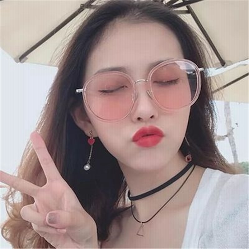 カジュアルコーデの王道アイテム レトロ サングラス 女性 ラウンドフェイス 韓国語版 トレンド サングラス ラージフェイス スリム メガネ 通販 Lineポイント最大1 0 Get Lineショッピング