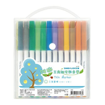 雄獅 三角 細支 彩色筆 24色 /盒 NO.3024｜領券最高折$220