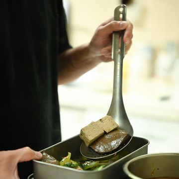 純鈦霸氣鈦湯勺/霸氣鈦漏勺 單入 (火鍋/露營)