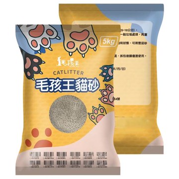☆毛孩王☆ 獨家商品 毛孩王貓砂5KG 六包入 粗砂 細砂 礦砂