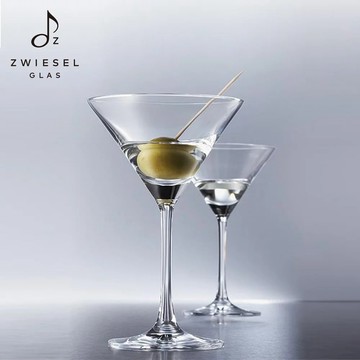 【微醺對杯禮盒】德國水晶杯 ZWIESEL GLAS Bar Special系列 馬丁尼杯 166ml 2入禮盒 原廠禮盒+提袋｜處女座生日快樂｜生日禮物｜送禮｜禮盒｜中秋節｜