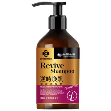 台塑生醫 Dr's Formula 逆時喚黑頂級洗髮精  500g  1瓶