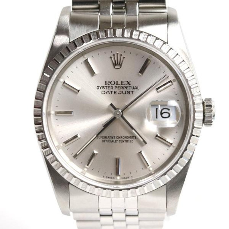 ロレックス ROLEX 16234 E番(1990年頃製造) シルバー メンズ 腕時計
