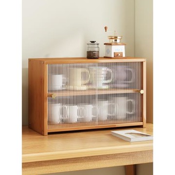 家用桌面杯架多功能置物架2025新款亞克力防塵茶杯咖啡杯收納架子