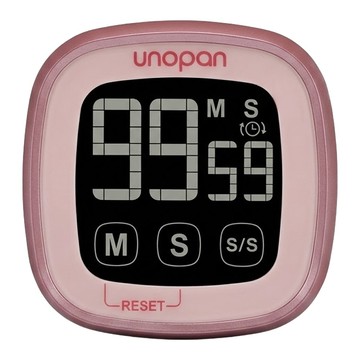 unopan 屋諾 計時器 76 x 76 x 25mm  玫瑰金  1個