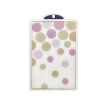 Green Bell 綠貝 韓國圓點砧板 方形  小(36.3 x 22.8 x 1.4cm)  圓點  1個