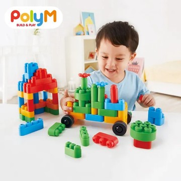 【德國Hape】Poly M 創趣進階積木組 760008