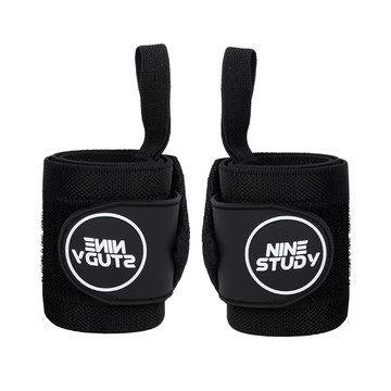 AD-ROCKET 纏繞式健身重訓護腕 助力帶 (基礎訓練款)  55 x 8cm  黑色  1組