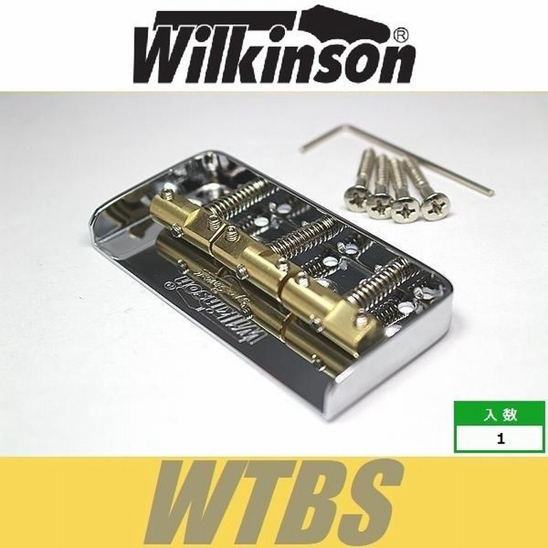 Wilkinson WTBS CR クローム ハードテイル ハードテール ブラス