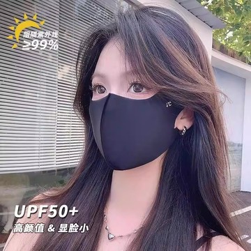隔日到貨❣️冰絲防曬口罩 玻尿酸口罩 涼感口罩 冰絲口罩 立體口罩 修飾臉型 透氣口罩 超立體口罩 超薄口罩 3D立體