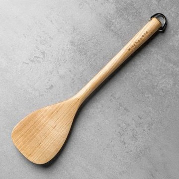 《KitchenAid》美國 樺木鍋鏟(29cm) | 不沾鍋鏟 炒菜鏟 平底鍋鏟 煎鏟