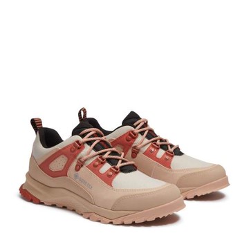 Timberland 女款紅色Lincoln Peak低筒防水健行鞋│A2MMYET0