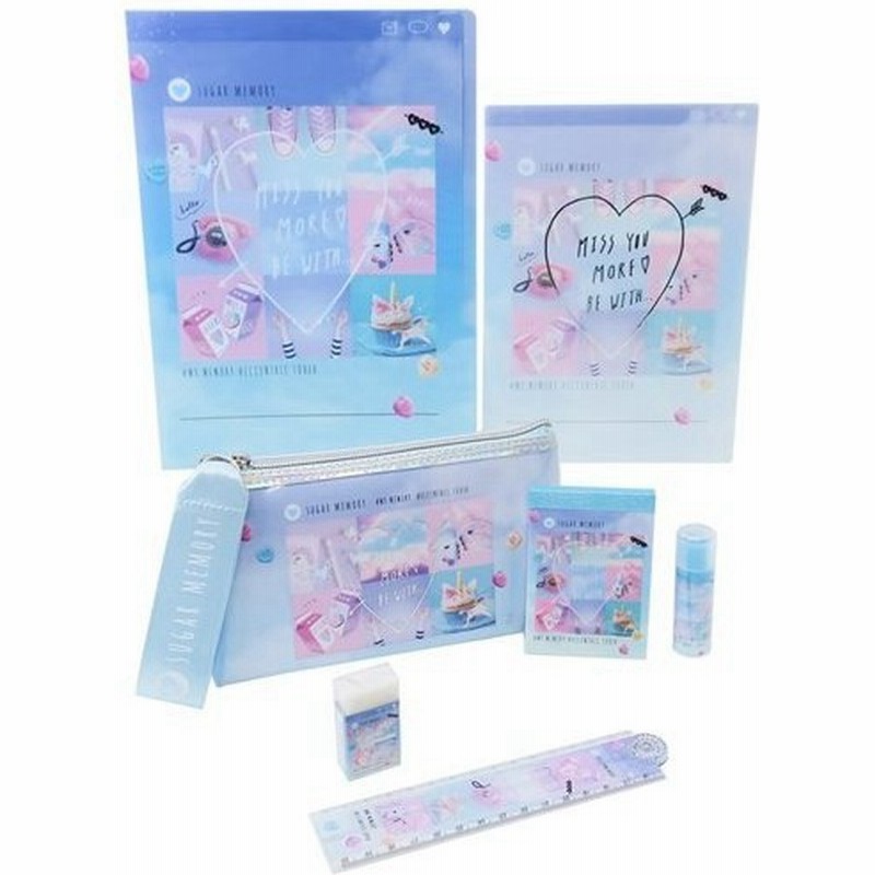 7点文具セット 文房具セット 筆箱 消しゴム メモ帳 下敷き クリアファイル 定規 Photo Mix シュガーメモリー 小学生 中学生 おしゃれ 通販 Lineポイント最大0 5 Get Lineショッピング