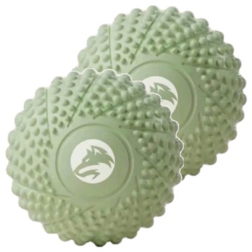 MICHAEL FITNESS 麥克健身 80D筋膜球 花生筋膜球 TPE材質  草綠色  2個