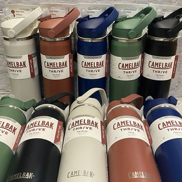 美國 CamelBak Flip Straw 不鏽鋼多水吸管保溫瓶 600ml 750ml 1000ml 1200ml 保冰 水壺