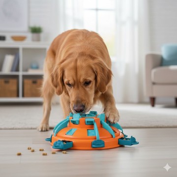 【瑞典益智玩具】智慧狗-極限解謎塔 LV.4 寵物玩具