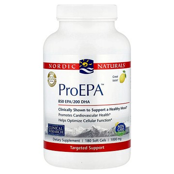 Nordic Naturals, ProEPA™，檸檬味，180 粒軟膠囊