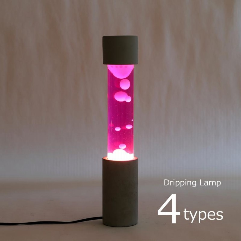 HUNT9 ハント9 Dripping Lamp Neon Pink ドリッピングランプ