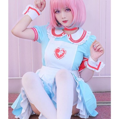 アイドルマスター コスプレ 夢見りあむ 衣装 ナース メイド服 ...