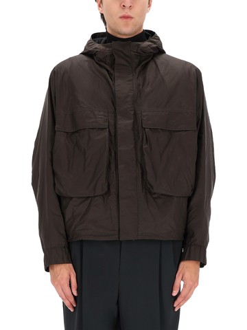 lemaire short rain parka