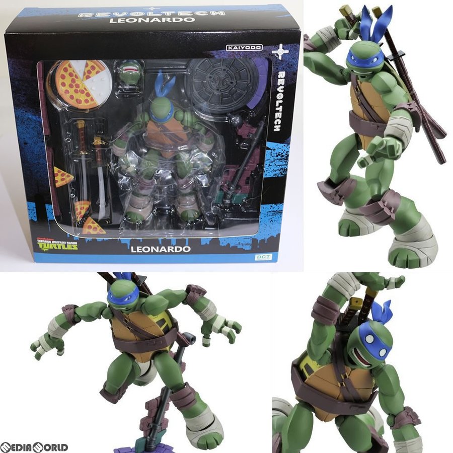 中古即納』{FIG}リボルテック ミュータントタートルズ レオナルド 