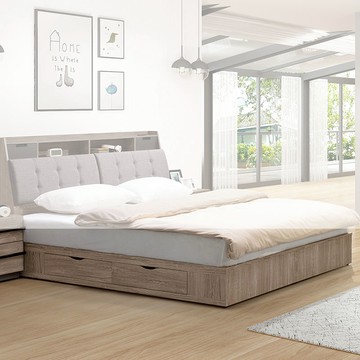 【LOVE樂芙】多奧蘭多5尺四抽收納床底A25CC0581