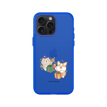 iPhone 15 Pro Max Clear 激光藍 - 柴語錄 Shiba Says - 交換禮物