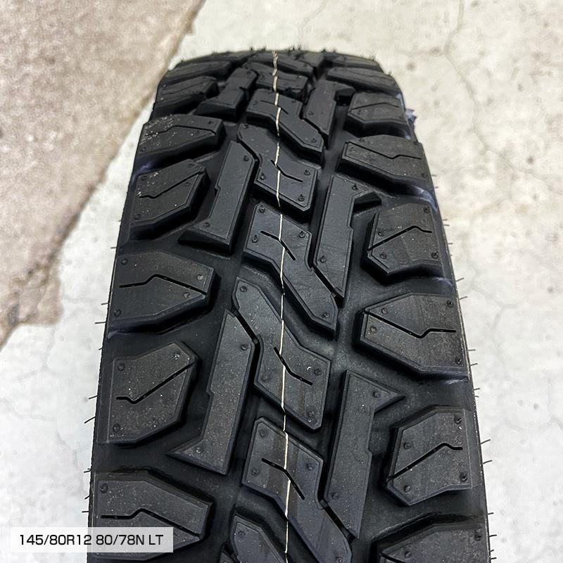 145/80R12 LT オープンカントリー RT ロードマックス マッドライダー 