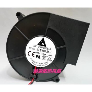 全新臺達 BFB1012EH 9733 12V 2.94A雙滾珠大風量風扇鼓風機9厘米