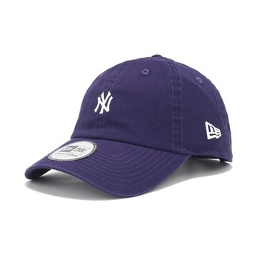 New Era 棒球帽 Classic Essential Mini LOGO MLB 紫 紐約洋基 NYY 老帽 NE14363412