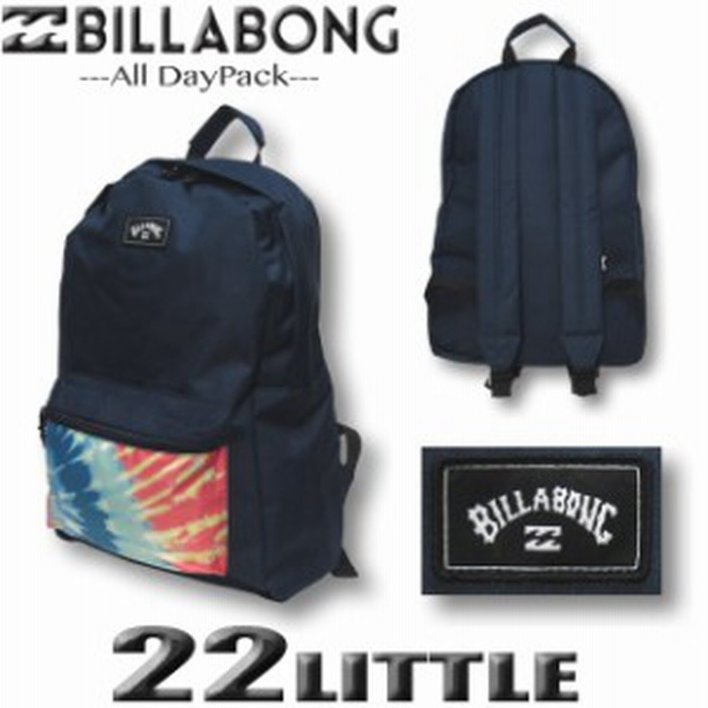 ビラボン リュック サーフブランド Billabong デイパック バックパック バッグ リュックサック 22リットル アウトレット Ba011 901 通販 Lineポイント最大5 0 Get Lineショッピング