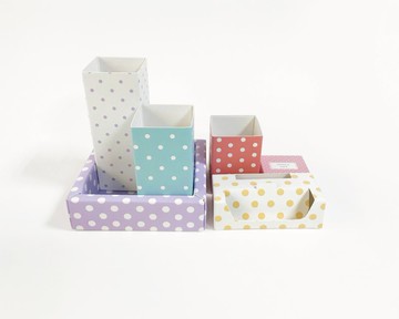 Stationery-Spot 文青筆筒組-點點控