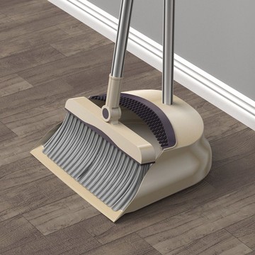 掃把 笤帚 簸箕組合 掃把套裝 加厚掃把簸箕套裝軟毛家用掃地笤帚簸箕組合懶人掃地神器不粘頭發