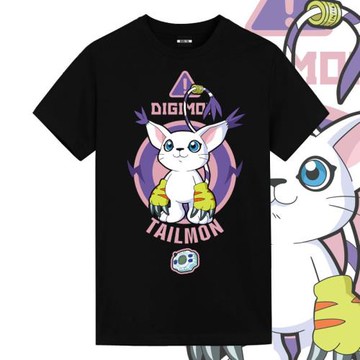 超火數碼寶貝亞古獸情侶短袖T恤