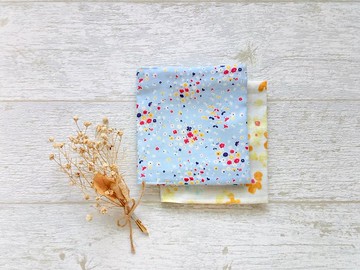 絕版出清 !【GTS/衛生用品包/口罩收納包】水藍花海