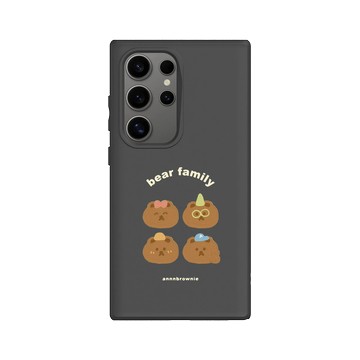 Galaxy S24 Ultra SolidSuit 黑 - 布朗尼 annnbrownie - 油畫熊熊