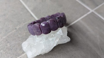 紫龍晶×玉化紫龍晶 【特價款】天然水晶手排