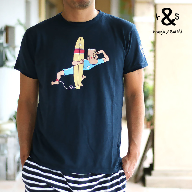 rough&swell ラフ＆スウェル UNCLE SURF TEE（S M L XL）半袖Tシャツ  