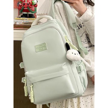 高顏值日系學院書包女初中生高中大學生大容量少女雙肩包可愛背包