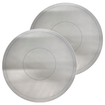 KOUJI叩吉好物 矽膠隔熱墊 S11 22cm 2入組  奶奶灰  1組