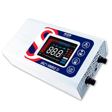 【柏霖】麻新電子SC-1000S 智慧型 鉛酸/鋰鐵電池 12/24V 雙模充電器 汽機車電池充電器 鉛酸/鋰鐵電池雙模