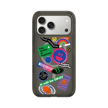 iPhone 17 Pro Max AirX 本質黑 - Positive Vibes / 正好能量 - 就是不一樣