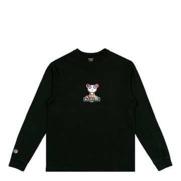 TAKASHI MURAKAMI X BLACKPINK PART 2 IN YOUR AREA PANDAKASHI DREAMS LONG SLEEVE TEE BLACK